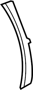 View 99155518501OV4 Body A-Pillar Trim Panel Full-Sized Product Image