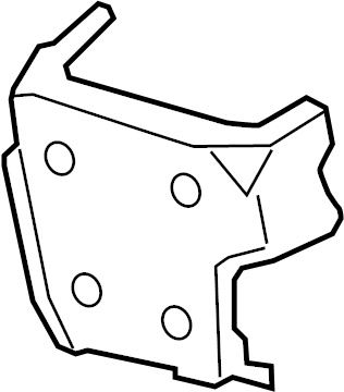 View 99150547990 Bumper Cover Heat Shield Full-Sized Product Image