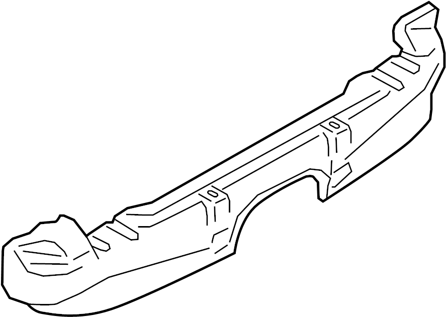 View 99150547590 Bumper Impact Absorber (Lower) Full-Sized Product Image