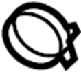 View 99951255101 Clamp. Hose. (Front) Full-Sized Product Image