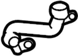 View 9P1129453 Intercooler Pipe (Front, Rear, Upper) Full-Sized Product Image