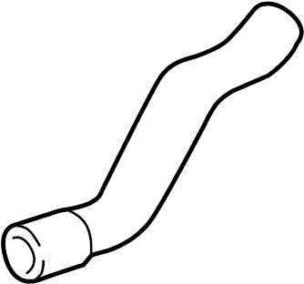 View 99610662678 Radiator Coolant Hose (Front, Rear, Upper, Lower) Full-Sized Product Image