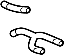 View 99610662756 Hose. Pipe. Tube. (Front) Full-Sized Product Image
