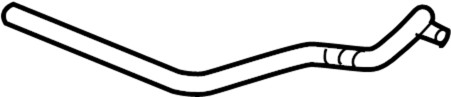 View 99610675203 Engine Coolant Pipe (Rear, Upper) Full-Sized Product Image