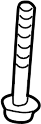 View 90037832901 Bolt. Arm. Control. Mount. (Front, Rear, Upper, Lower) Full-Sized Product Image