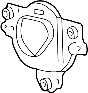 View 99634788002 Steering Wheel Air Bag Bracket Full-Sized Product Image