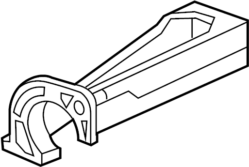 View 99642325101 Power Brake Booster Bracket Full-Sized Product Image