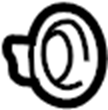 View 99655223503A03 Cover. Bezel. Ignition.  Full-Sized Product Image
