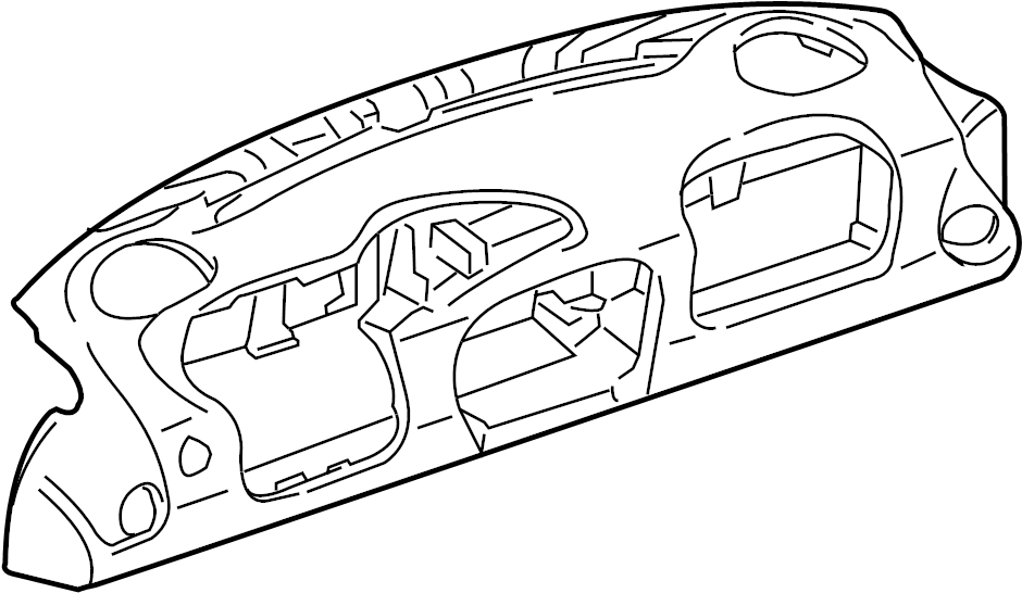 View 99655210101J31 Dashboard Panel Full-Sized Product Image
