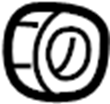 View 99903403001 Headlight Switch Nut. HexAGON Nut. Instrument Panel Bezel Nut.  Full-Sized Product Image