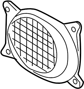 View 99655580101A03 Speaker Cover Full-Sized Product Image
