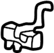 View 99661320500 Center Console Switch. MicroSwitch.  Full-Sized Product Image