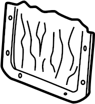 View 99652131301G10 Seat Back Cushion Cover Full-Sized Product Image