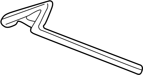View 99653753106 Door Window Belt Weatherstrip Full-Sized Product Image