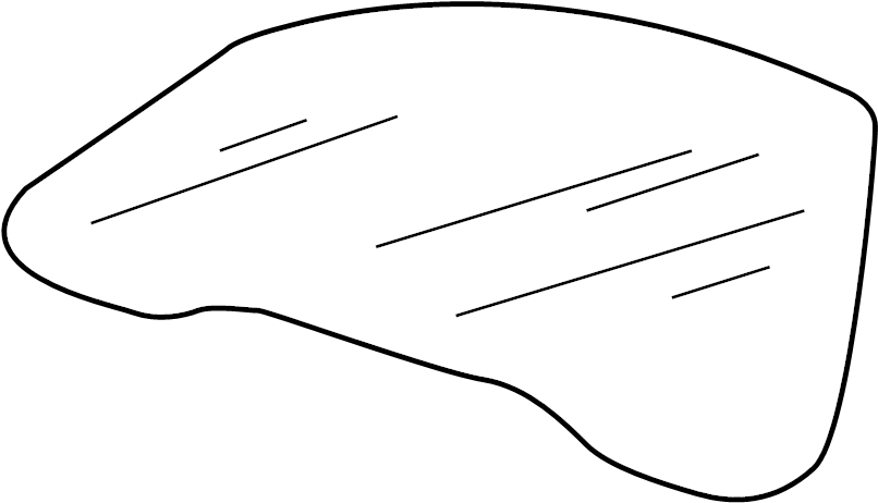 View 99654251203 Door Glass Full-Sized Product Image
