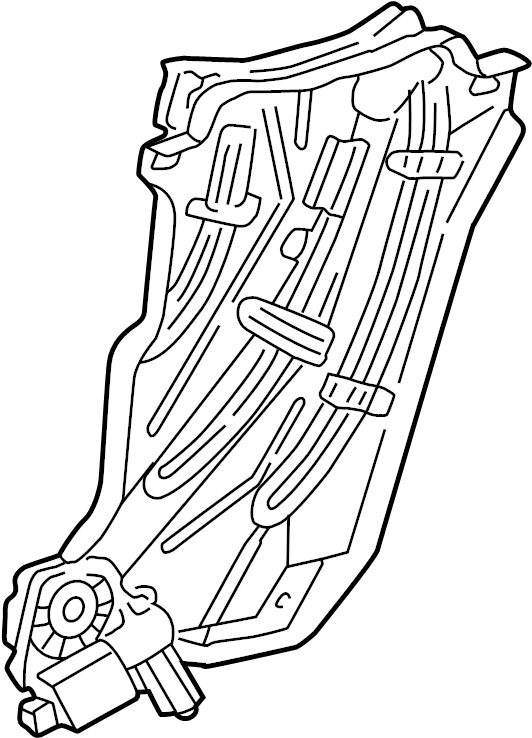 View 99654301606 Window Regulator Full-Sized Product Image