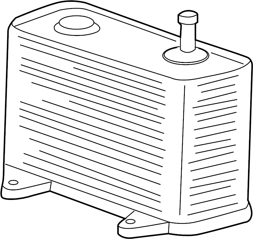 View 99610702573 Engine Oil Cooler Full-Sized Product Image