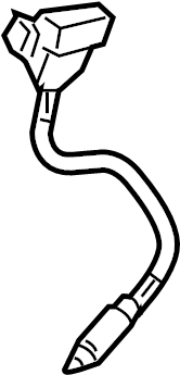 View 99660613802 Oxygen Sensor (Rear) Full-Sized Product Image