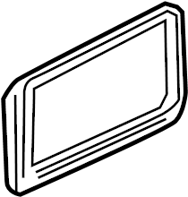 View 99611014370 Engine Air Intake Hose Seal (Lower) Full-Sized Product Image