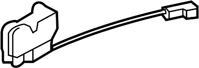 View 99651205303 Deck Lid Latch (Rear) Full-Sized Product Image