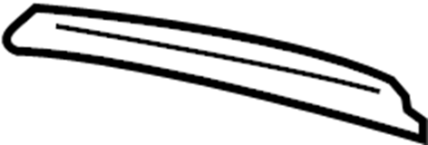 View 99656141300 Convertible Top Seal Full-Sized Product Image