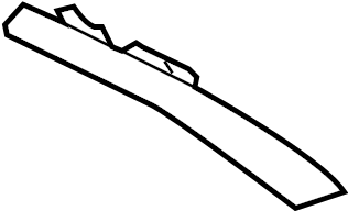 View 99656132000 Convertible Top Seal Bracket (Rear, Lower) Full-Sized Product Image