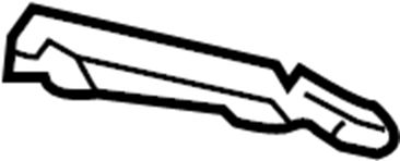 View 99656153600 Convertible Top Frame Guide (Upper) Full-Sized Product Image