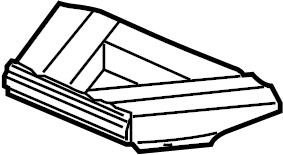 View 99750440300 Floor Pan Reinforcement (Front, Lower) Full-Sized Product Image