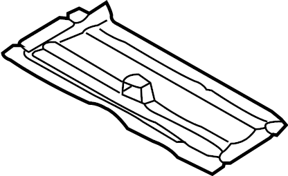View 99757516101 Radiator Support Air Duct (Front, Rear, Upper) Full-Sized Product Image