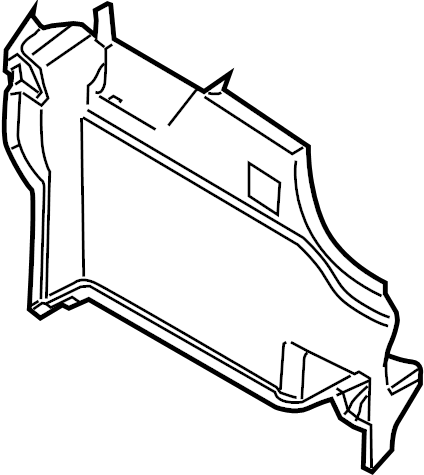 View 99755105131A31 Trunk Trim Panel (Front) Full-Sized Product Image