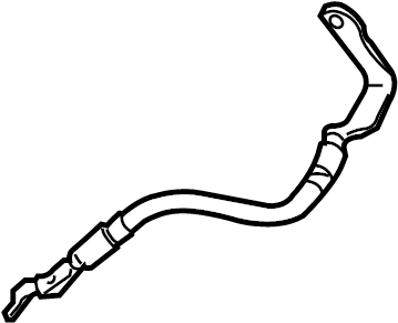 View 99760703404 Body Electrical Ground Strap Full-Sized Product Image