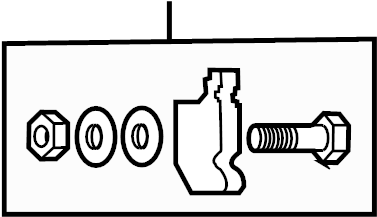 View 9P1881645 Child Restraint Anchor Plate Full-Sized Product Image