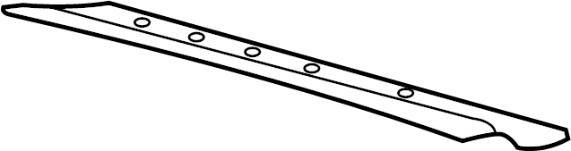 View 99750250500GRV Roof Header Panel (Rear) Full-Sized Product Image
