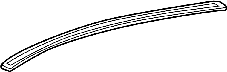 View 99755972101 Gasket. Molding. Roof. Strip. (Lower) Full-Sized Product Image