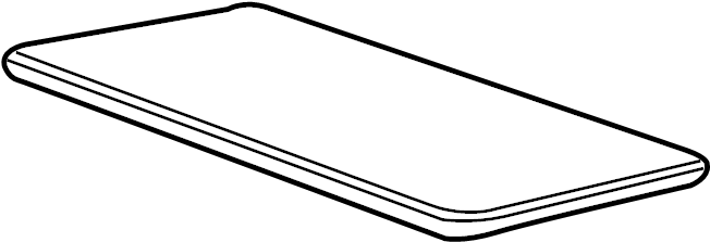 View 99656494101GRV Sunroof Glass Full-Sized Product Image