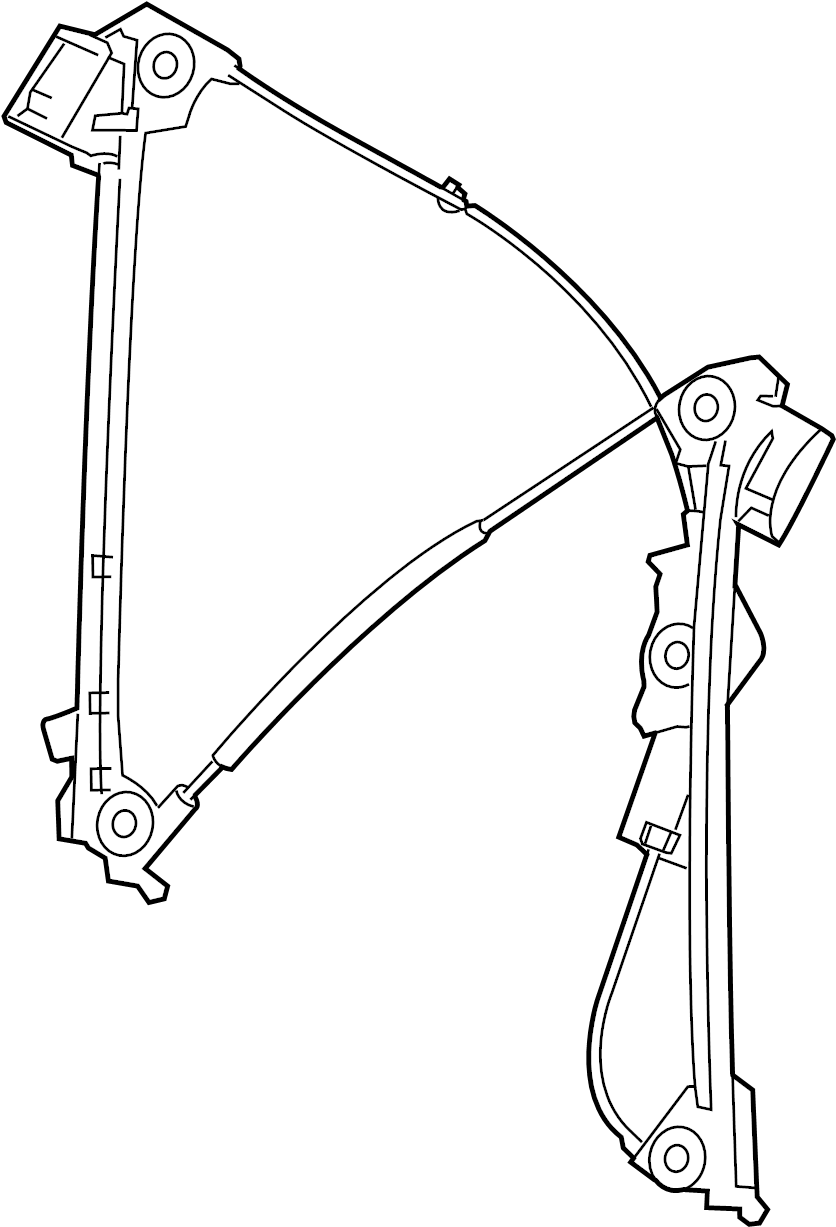 View 99754207602 Window Regulator Full-Sized Product Image