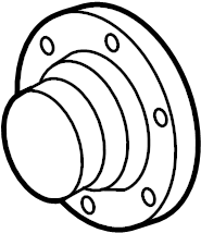 View 91133225902 Drive Shaft Pinion Yoke Full-Sized Product Image