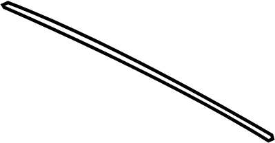 View 99750461200 Panel gasket. Rubber Sealing. (Rear, Upper) Full-Sized Product Image