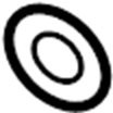 View 99970748140 Engine Oil Filler Tube Seal Full-Sized Product Image