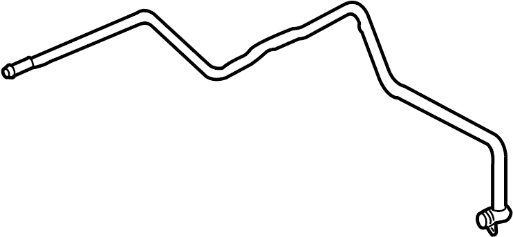 View 99710607477 Turbocharger Coolant Line Full-Sized Product Image