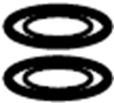 View 99970178940 Ring. Pipe. Oil. Gasket. Line.  Full-Sized Product Image