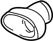 View 99711125102 Exhaust Tail Pipe Tip Full-Sized Product Image