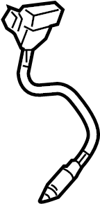 View 99760612803 Oxygen Sensor (Rear) Full-Sized Product Image