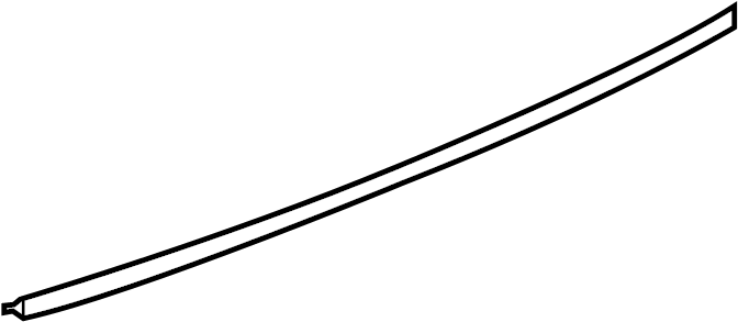 View 99751261101 Deck Lid Seal (Rear) Full-Sized Product Image