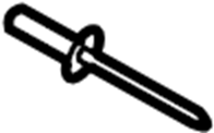 View 99919031230 Buffer rivet.  Full-Sized Product Image
