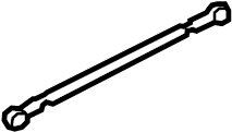 View 99656119100 Convertible. Top. Strut. Tension. Cylinder.  Full-Sized Product Image