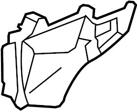 View 99756194401 Convertible Top Housing Support Full-Sized Product Image