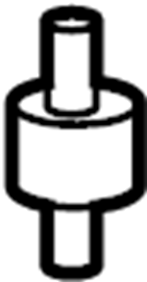 View 99970323501 Convertible Top Hydraulic Pump Insulator Full-Sized Product Image