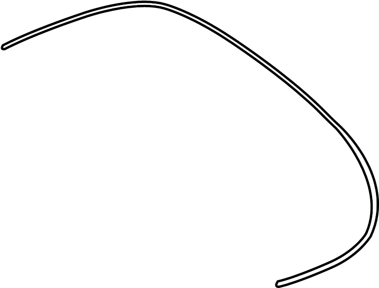 View 99651473100 Gasket. Convertible. Top. Weatherstrip. Seal. (Upper, Lower) Full-Sized Product Image