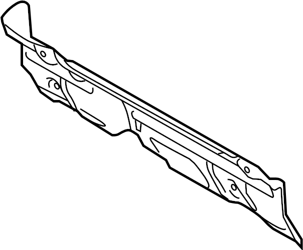 View 9A110431070 Engine Valve Cover Heat Shield Full-Sized Product Image